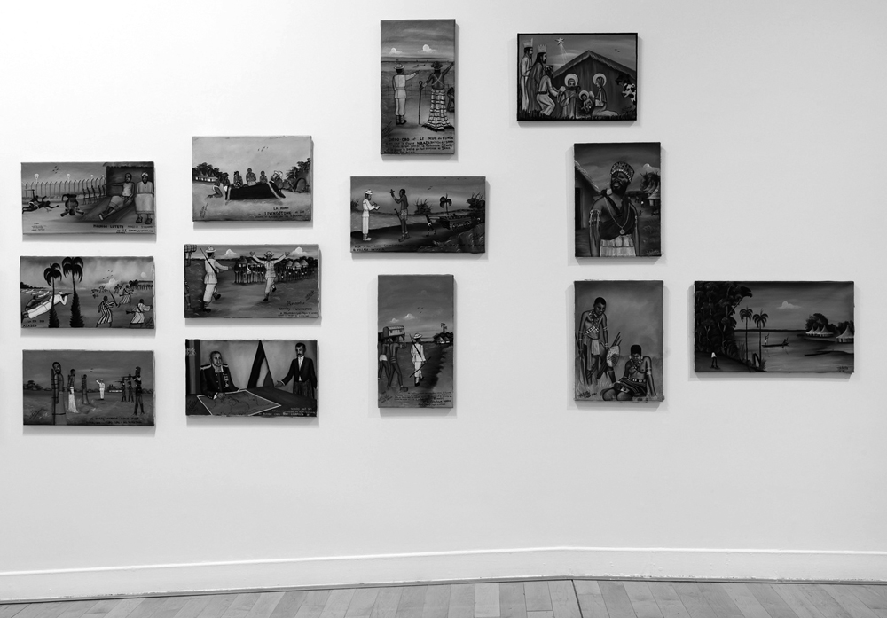 Bilder an der Wand