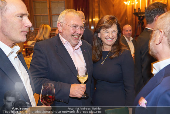 Alfred Gusenbauer mit Susanne Riess