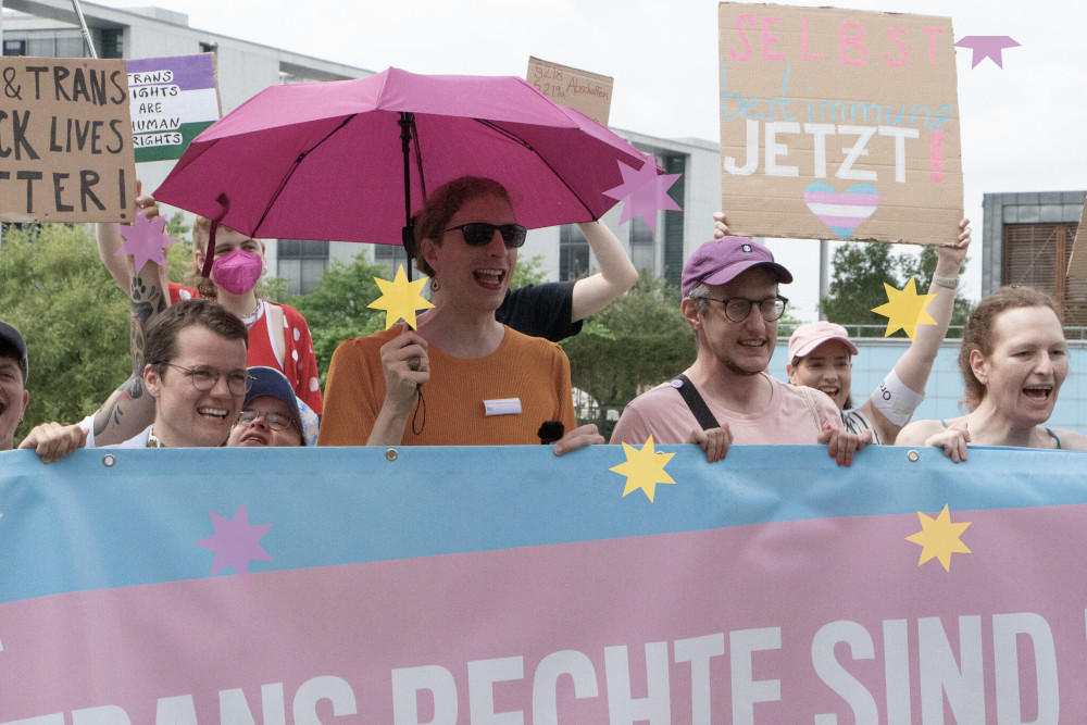 Demo für Selbstbestimmungsgesetz
