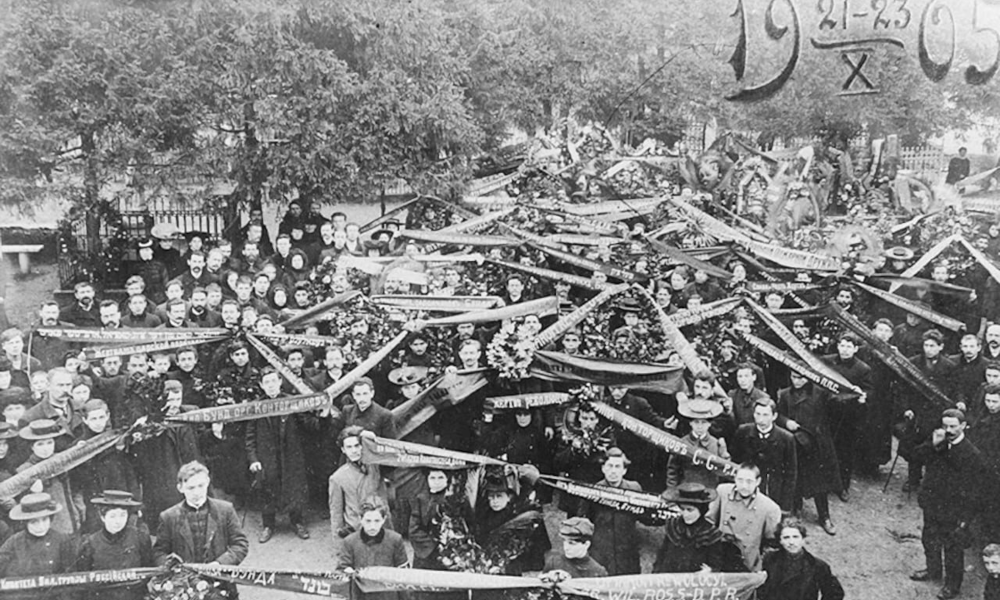 Historisches Bild der Bundist*innen