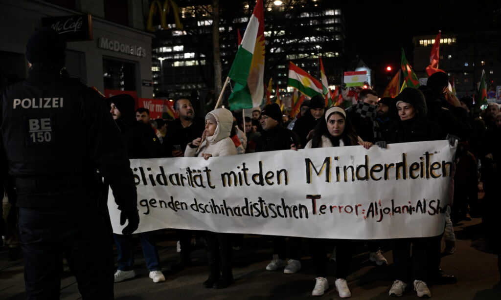Proteste für Rojava